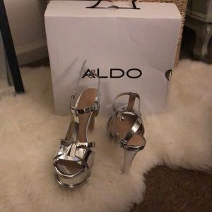 Brand new! ALDO wedge heel sandals